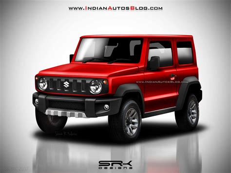 2018 Suzuki Jimny Hardtop Rendered in Multiple Colours