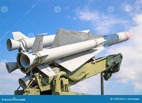 SAM missiles stock photo. Image of weapon, warhead, soviet - 170015372