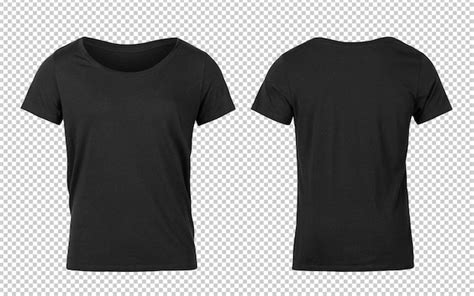 Premium PSD | Black woman t-shirts front and back mockup