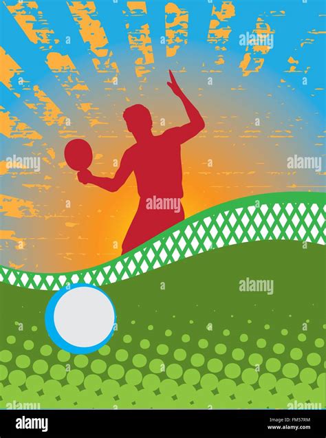 Vertical table tennis poster Stock Vector Image & Art - Alamy