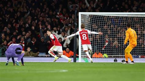 Arsenal vs. Liverpool score: Gabriel Martinelli, Leandro Trossard fire ...