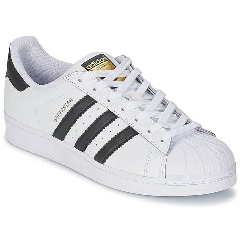 Sapatilhas adidas Originals SUPERSTAR Branco / Preto - Entrega gratuita com a Spartoo.pt ...