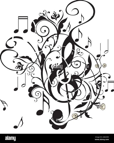 Music Notes Abstract Backgrounds