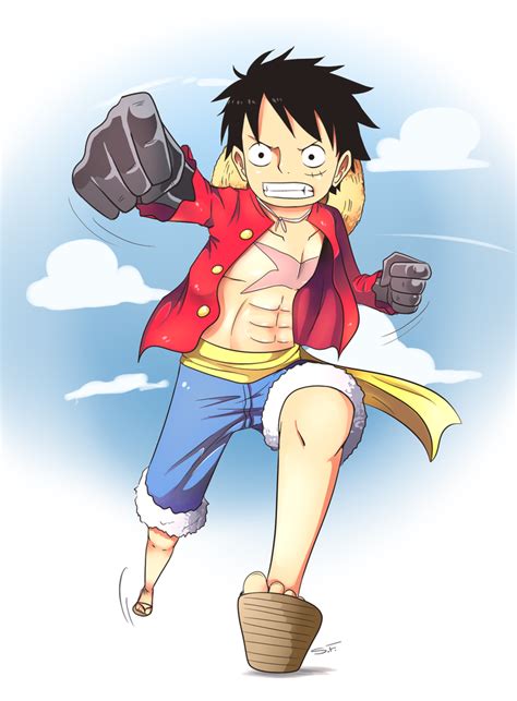 One Piece - Luffy (Haki Contest) by D-RogerHigh on DeviantArt