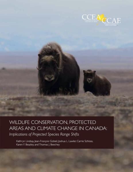 Wildlife Conservation Protected Areas and Climate Change in Canada | CCEA-CCAE