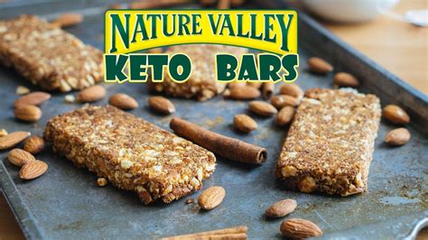 The Ultimate Low Carb Bars | Nature Valley Copy Cat Recipe - YouTube | Low carb bars, Natural ...