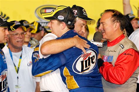 Roger Penske wins first NASCAR title, calls out Dodge