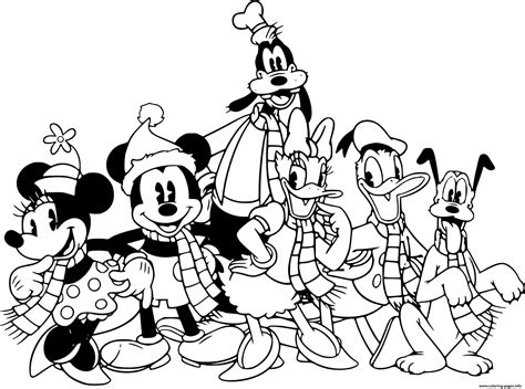 Mickey Mouse Christmas Coloring Book Mickey Mouse Christmas Coloring Pages - butlerseedgroup