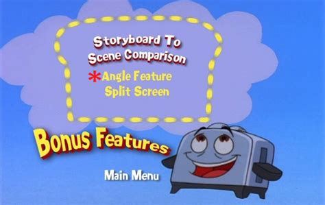 The Brave Little Toaster to the Rescue (1997) – DVD Menus