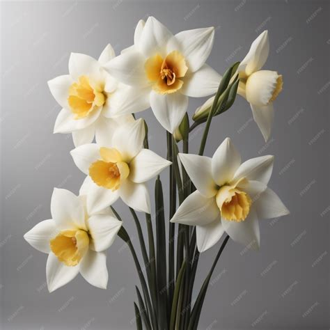 Premium Photo | White daffodil