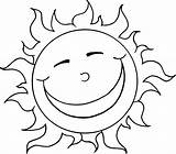 Sunshine Coloring Pages sketch template