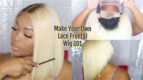 How To Make A Wig With A Lace Frontal Wig Step By Step For Beginners | Very Detailed | HerHair ...