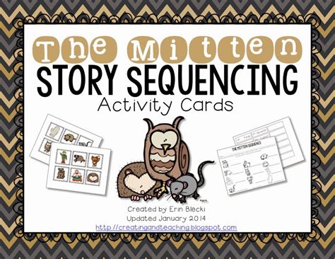 Freebielicious: The Mitten Sequencing & Story Board