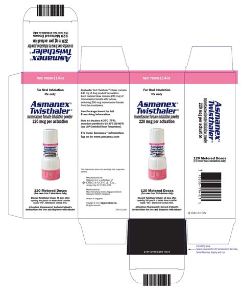 DailyMed - ASMANEX- mometasone furoate inhalant