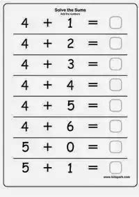 Math Teaser 4 Kids: Addition - Kindergarten