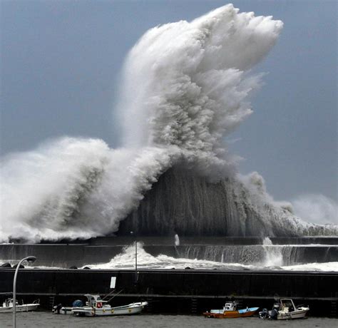 Strong typhoon slams western Japan; 8 dead, airport flooded – Orange ...