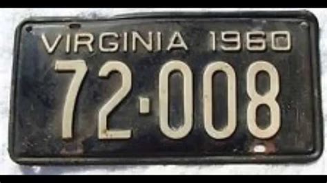 Virginia License Plates (Historical Tour) - YouTube