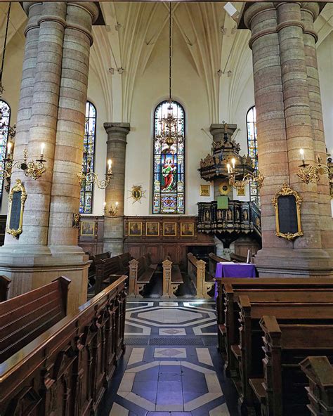 Interior View Of St. Gertrude's Church in Stockholm Sweden Photograph by Rick Rosenshein - Fine ...