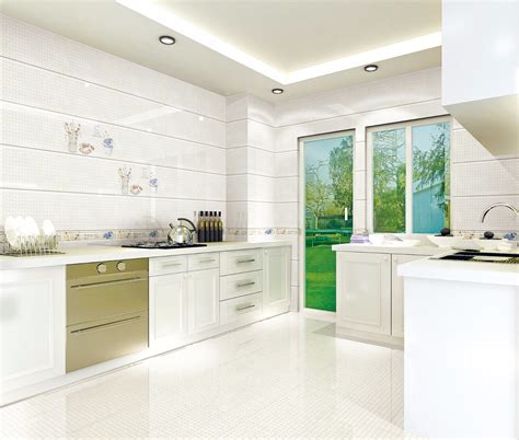 Flower Design Ceramic Wall Tile for Kitchen with Cheap Price - China Ceramic Tile and Wall Tile