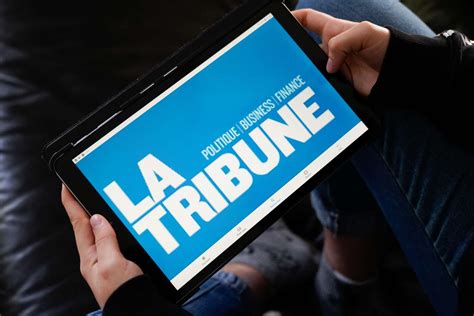 The newspaper "La Tribune" announces the launch of a new weekly ...