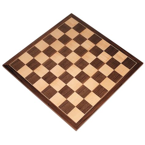 Apollo Extra Thick Tournament Chess Board with Inlaid Walnut and Maple Wood, Extra Large 20 x 20 ...