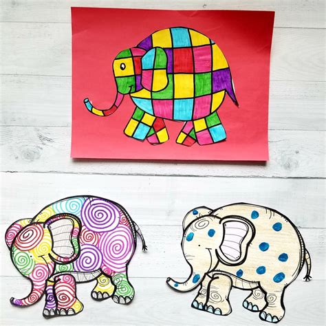 Make it a FUN Friday with these Awesome Elmer the Elephant Activities