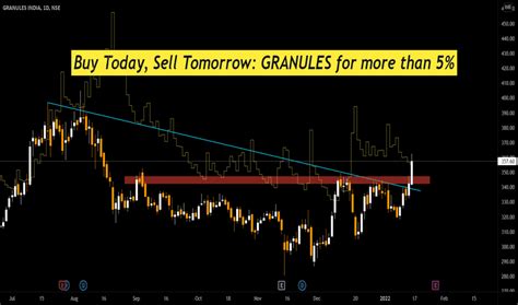 GRANULES Stock Price and Chart — NSE:GRANULES — TradingView — India