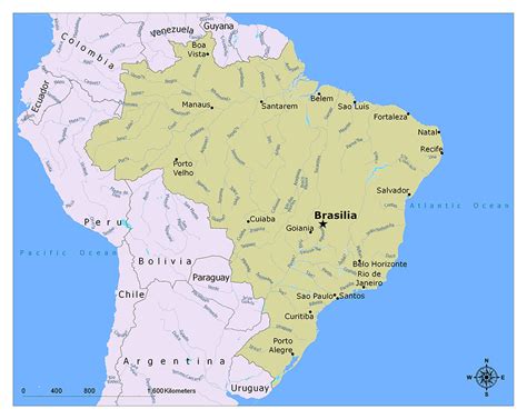 What is the Capital of Brazil? | Mappr