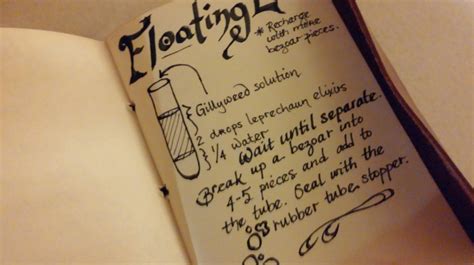 Harry Potter Potion Recipes