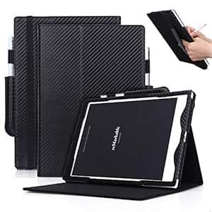 TopACE Remarkable Paper Tablet Case, Organic Canvas Case with Stand Function and Pen Slot for ...