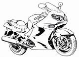 Motorcycle Coloring Pages sketch template