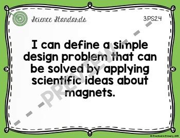 3rd Grade Science Standards - "I Can" Statements by Beth's Practical in Primary