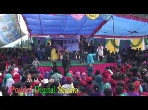 Poudel Digital Studio: Live dohori at nwagi festival, baglung(gwalichour)