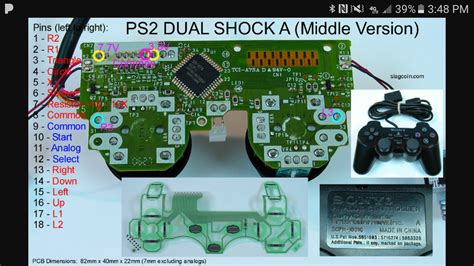 Ps2 Controller Diagram