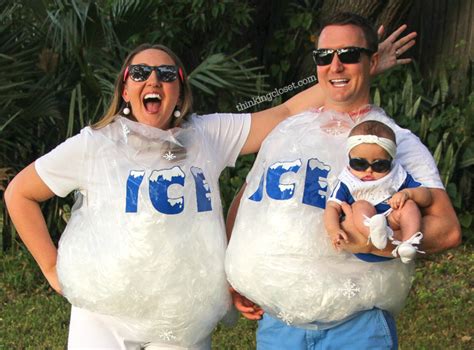 "Ice Ice Baby" Punny Halloween Costume - the thinking closet