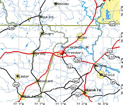Murfreesboro, North Carolina (NC 27855) profile: population, maps, real ...