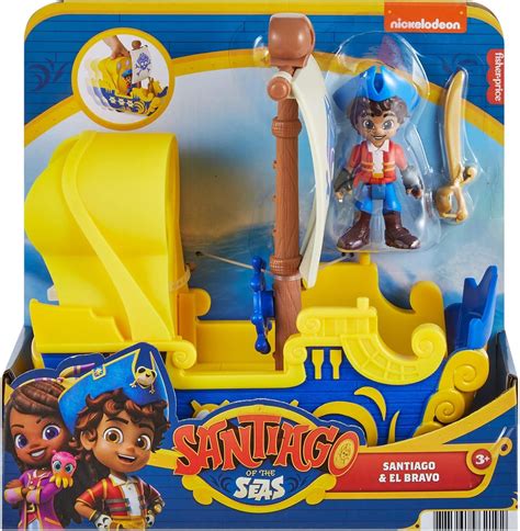 Fisher-Price Nickelodeon Santiago of The Seas Figure & El Multicolor ...