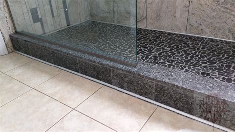 Low Profile Shower Curb : The type of material that you use to form your base will largely ...