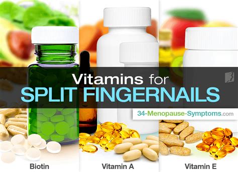 Vitamins and Remedies for Split Fingernails | Menopause Now