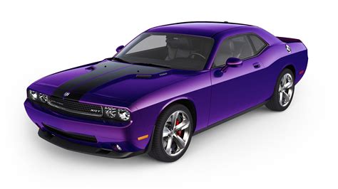 2010 Dodge Challenger R/T and SRT8 Plum Crazy Limited-edition