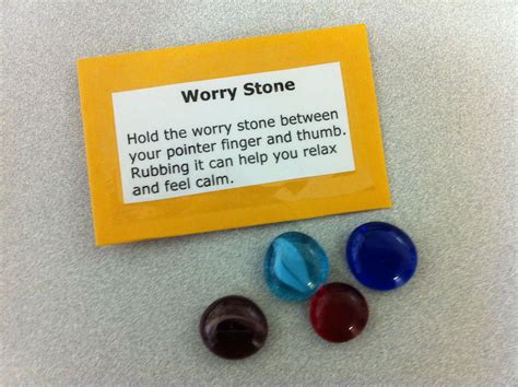 Worry Stone Poem Printable