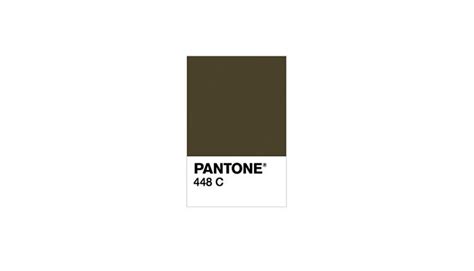 In Your Face! Pantone 448 C