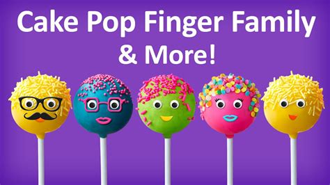 Cake Pop Finger Family Collection | Top 10 Finger Famil... | Doovi