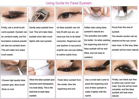 How to apply false eyelashes - Musely