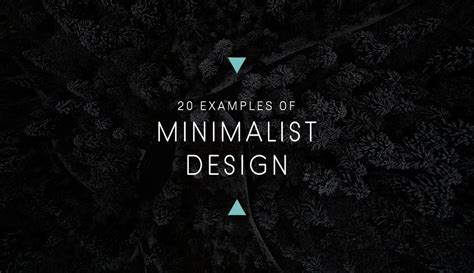 20+ Examples of Minimalist Design to Inspire Your Own Creations | by ...