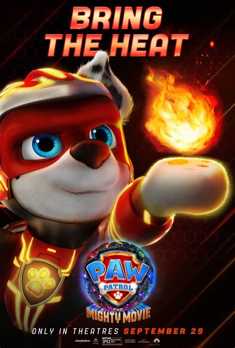 PAW Patrol: The Mighty Movie poster