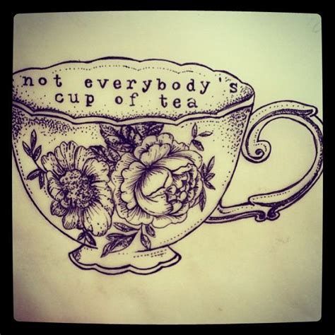 Image result for teacup tattoo outline | Teacup tattoo, Tattoos, Tattoo outline