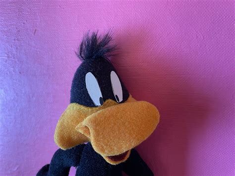 Looney Tunes Small 'daffy Duck' Plush Prototype Sample Toy - Etsy