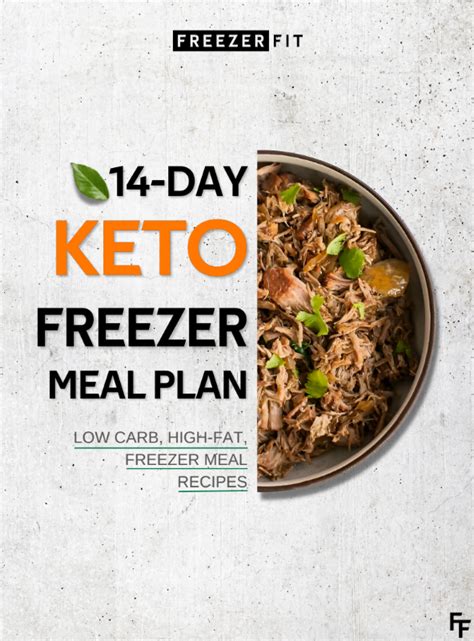 Keto 14-Day Meal Plan - FreezerFit