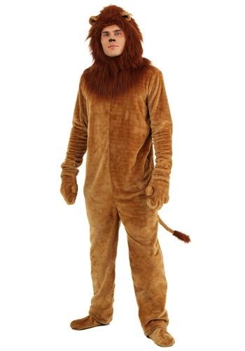 Adult Deluxe Lion Costume